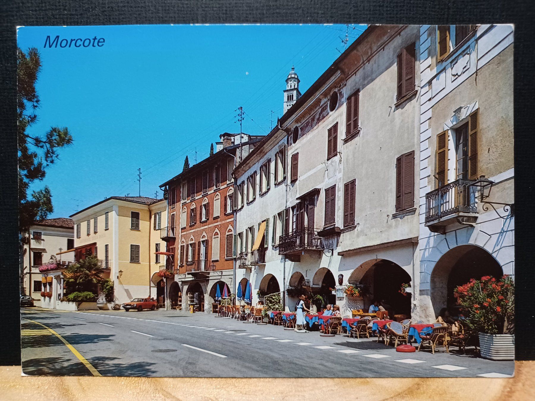 Cartoline postali: TI, Morcote,  1997, Stempel Lugano – Usato da Aarau Rohr venduto da mgvw