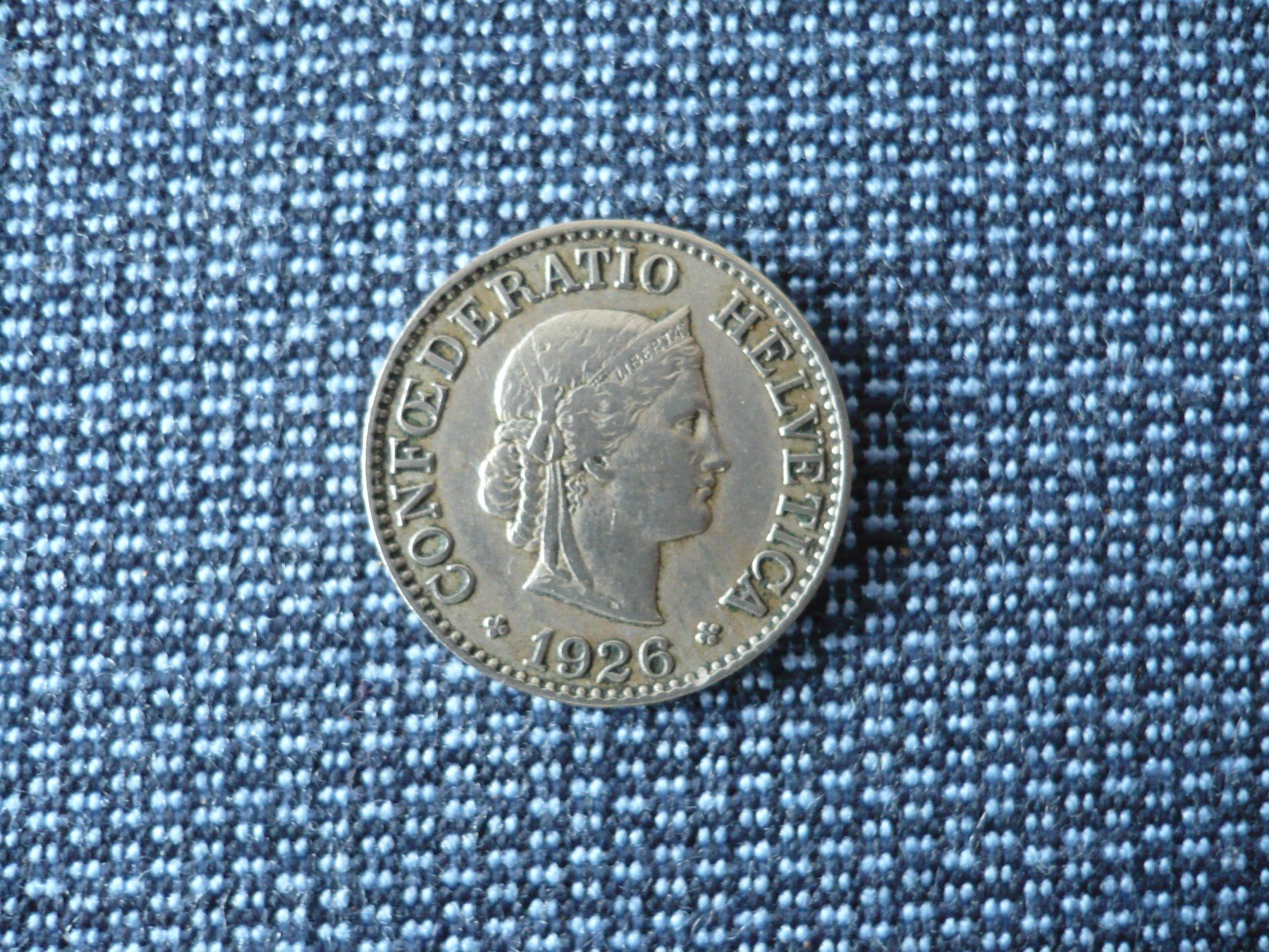 Tutti le monete: 10 Rappen 1926 – Usato da Winterthur venduto da kormorans