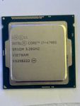 CPU Intel Core i7-4790S.   3.20 GHz. Gebraucht