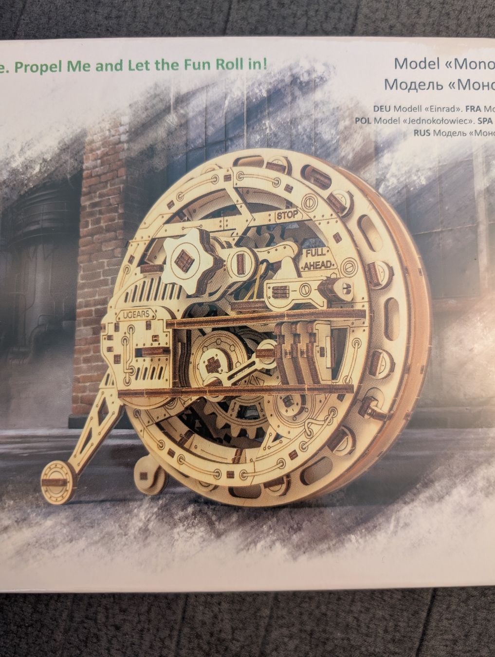 Ugears Kit di modellismo & Modellini statici: UGEARS Einrad Modell – Nuovo e nell'imballaggio originale da Dübendorf venduto da se7_qwf5 1