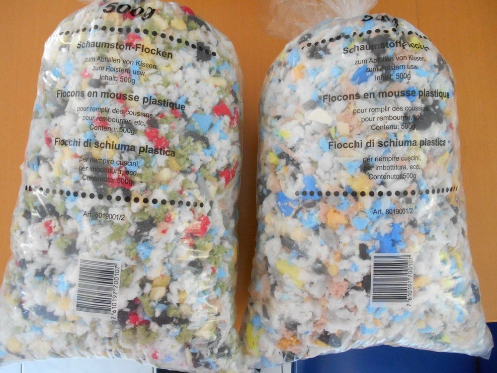 2x Schaumstoff-Flocken (Neu und originalverpackt) in Nussbaumen AG für ...