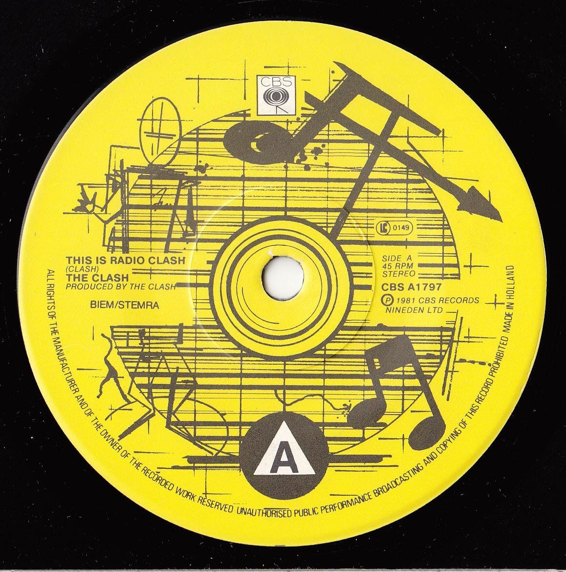 Vinyles: The Clash Vinyl Single von 1981 – D'occasion à Volketswil par Abcrecords 2