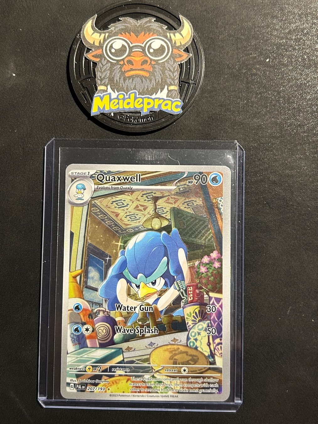 Pokémon Carte collezionabili: Quaxwell IR Paldea Evolved (PAL207) EN LP-PL – Nuovo (secondo la descrizione) da Vevey venduto da Meideprac
