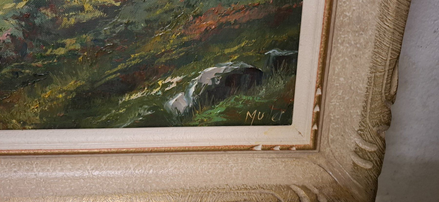 Gemälde: Tableau peinture à l huile – Gebraucht aus Champagne von Lamar0 1