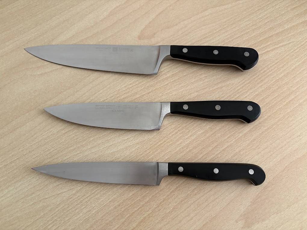 Wüsthof Coltelli da cucina: Original Wüsthof Messer-Set – Usato da ZÜRICH venduto da Anoirtac