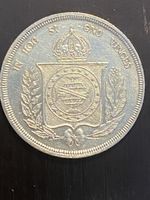 Brésil, 500 Réis 1860 Argent