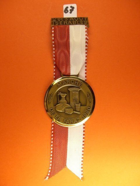 Medaglie: Medaille - Marche de la Faraz 1980 – Usato da Glis venduto da Gliserhorn