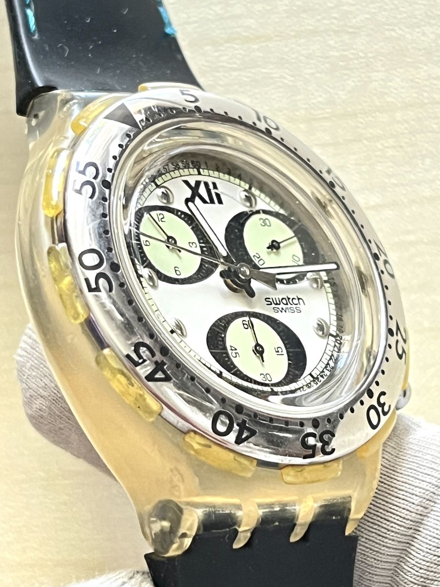 Swatch Orologi: Swatch Chronograph Uhr  – Usato da Grenchen venduto da chththl 5