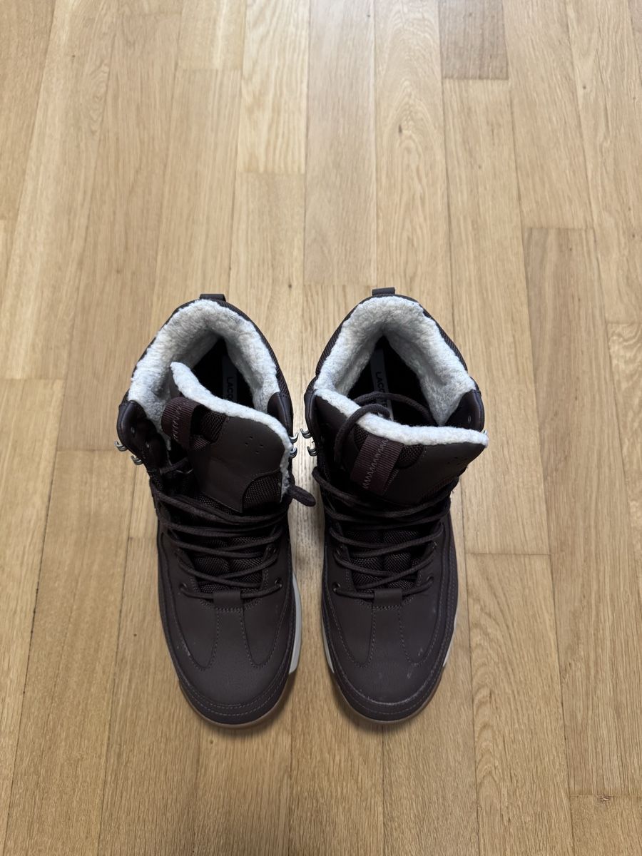 Lacoste Scarpe da uomo: LacosteWinterboots, Braun, Grösse 43- Warm durch den Winter – Usato da Ennetbaden venduto da ste_w9z6 5