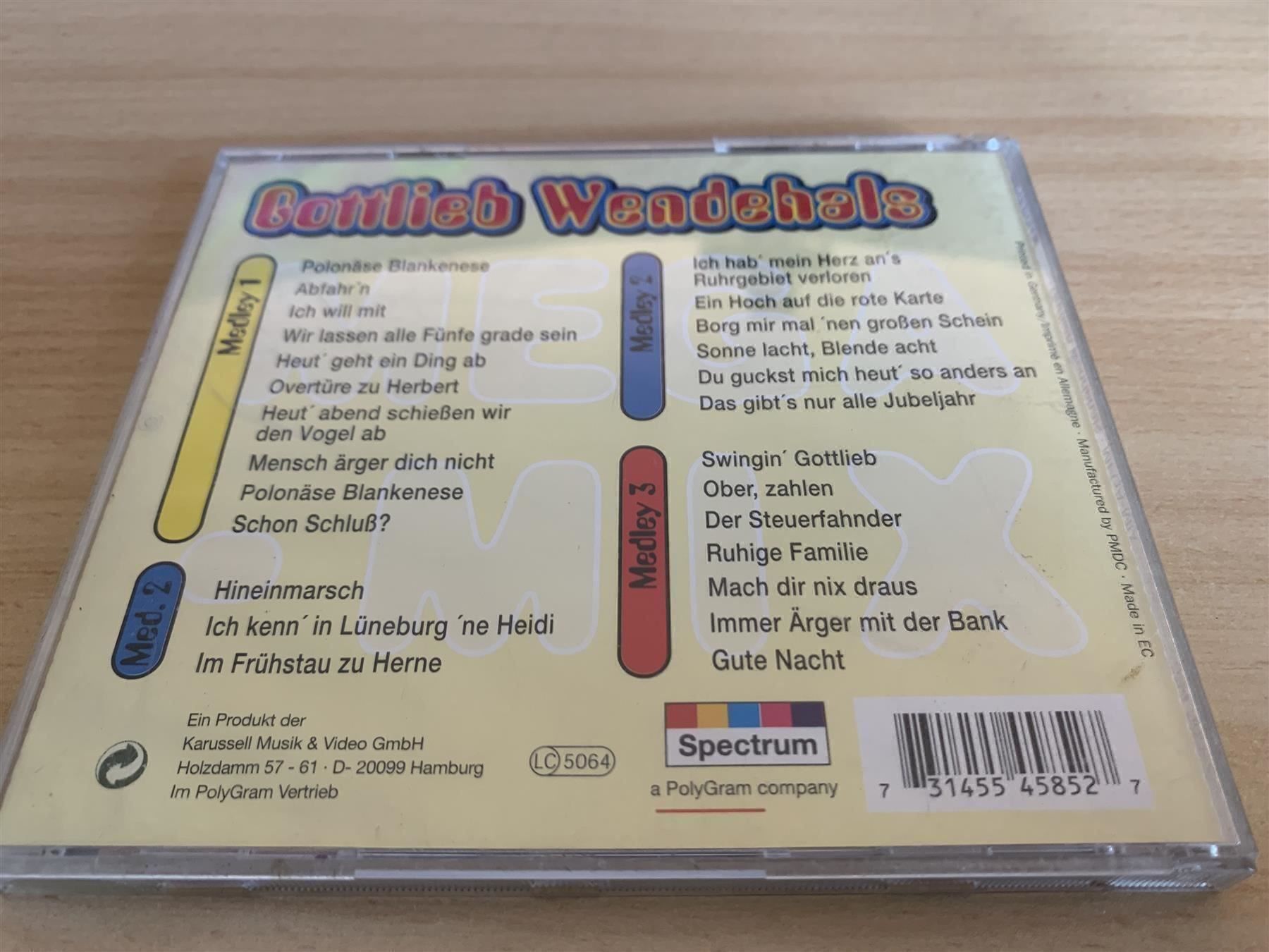 CD: Gottlieb Wendehals – Mega-Mix – Usato da Rikon im Tösstal venduto da Alpenmutz 1