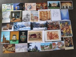 30 Postkarten Vintage Kunst Architektur