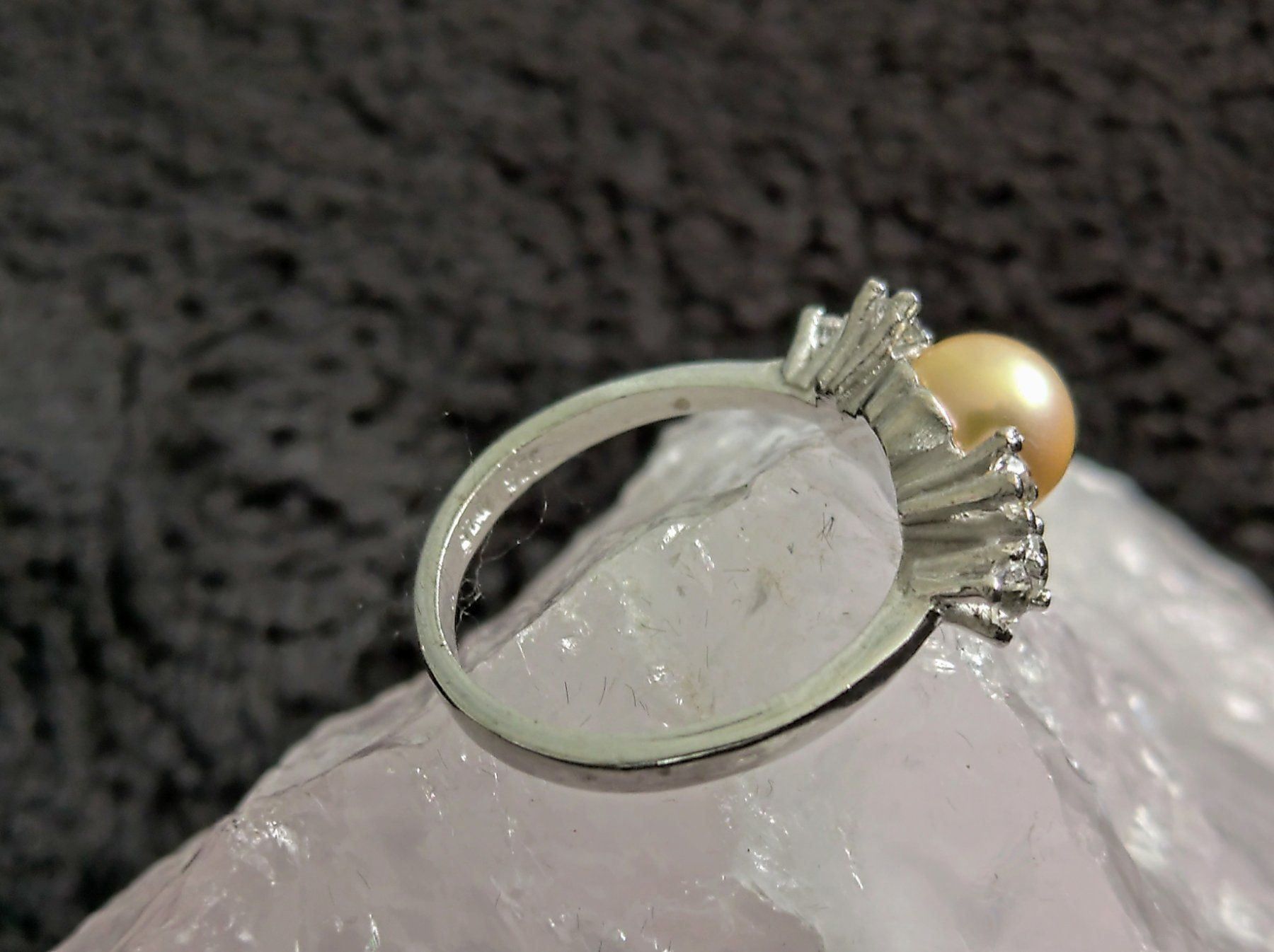 Anelli: Ring Silber 925 mit Perle – Usato da Istighofen venduto da Ringparadies 2