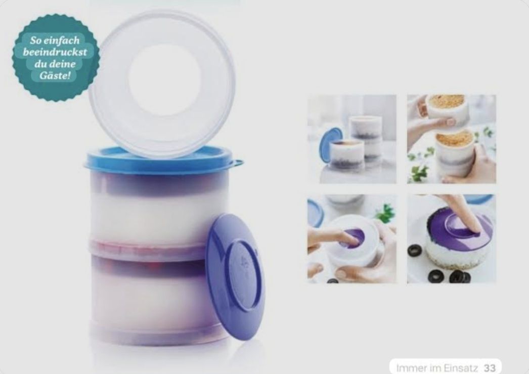 Tupperware Contenitori & Simili: Tupperware Magischer Turm - wie neu! – Nuovo (secondo la descrizione) da Zuzgen venduto da SaBee91 1