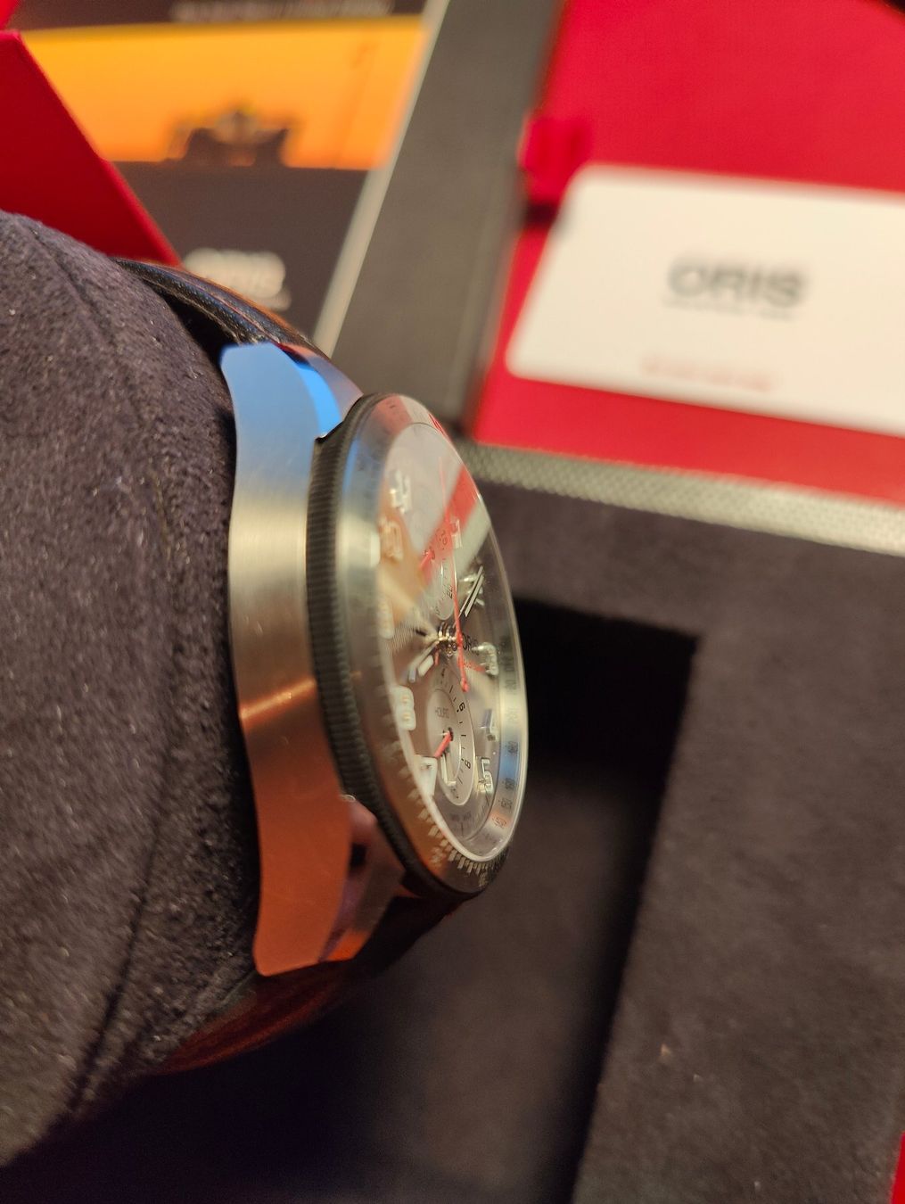 Oris Orologi: Herrenuhr Oris Audi Ltd Ed. Chrono Full set – Usato da Zürich venduto da aslan73 4