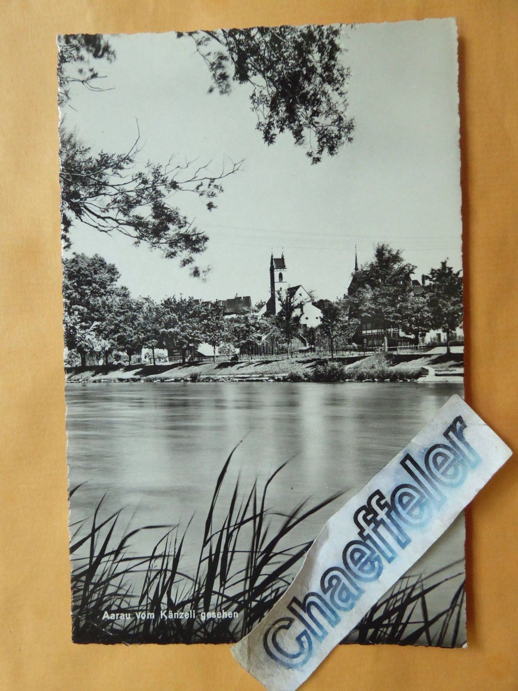 Cartoline postali: 1952 Aarau vom Känzli gesehen – Usato da Zürich venduto da Chaeffeler