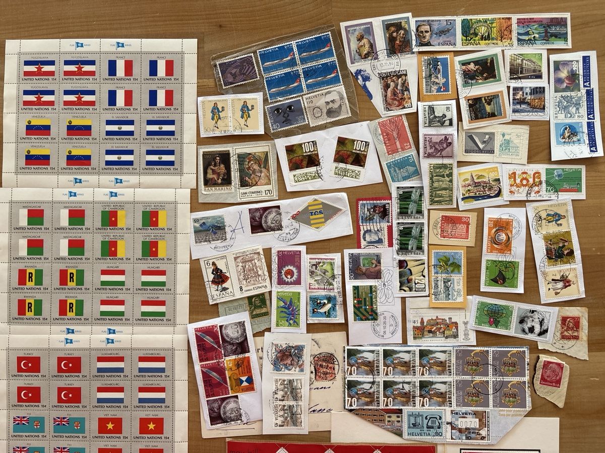 Tutti i francobolli: Briefmarken Sammlung aus aller Welt – Usato da Rümlang venduto da baselsale1 1