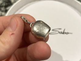 Thomas Sabo Charm Anhänger Kuhglocke 🐮🔔 925er Silber