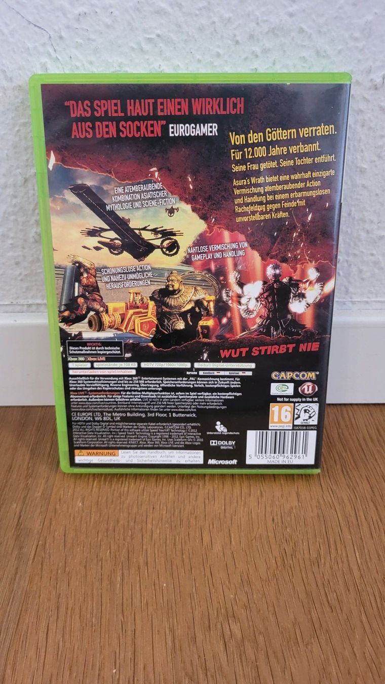 Microsoft Giochi: Xbox 360 - Asuras Wrath – Usato da Münsingen venduto da DigitaleSpielecke 1