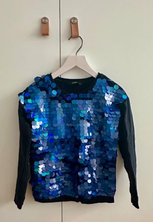 Sweatshirt mit Pailletten George