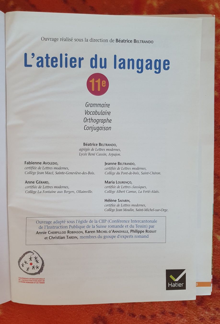 Libri: Harmos 11 Français Atelier du langage – Usato da Servion venduto da meno999 1