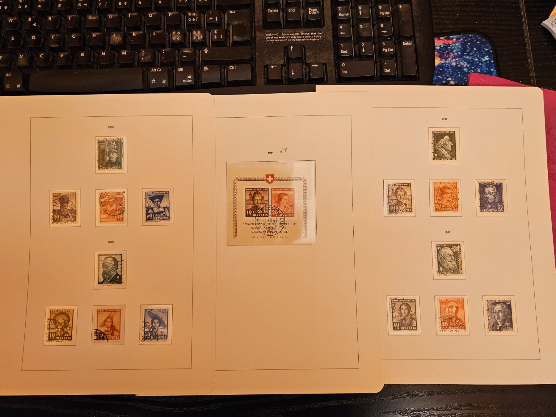 Alle Briefmarken: CH PRO JUVENTUTE AB 1913 - 2006 GEST. – Gebraucht aus Dintikon von bonita099 6