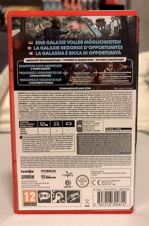 Nintendo Spiele: Star Wars Outlaws Nintendo Switch 2 – Gebraucht aus Mettmenstetten von stompn77 2