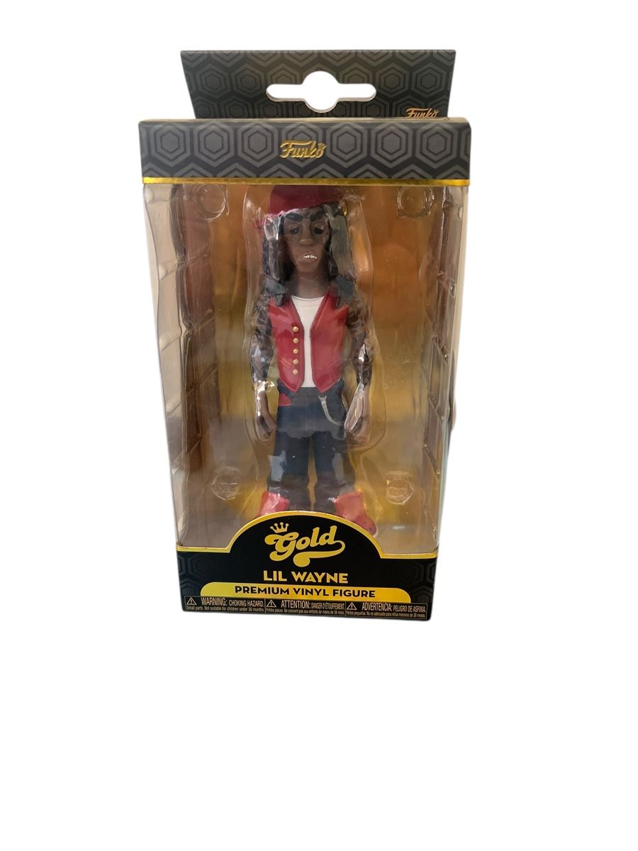 Funko Statuette: Funkopop  Gold Lil Wayne - Figurine Vinyle Premium  – Nuovo (secondo la descrizione) da Murten venduto da Ski-Outlet
