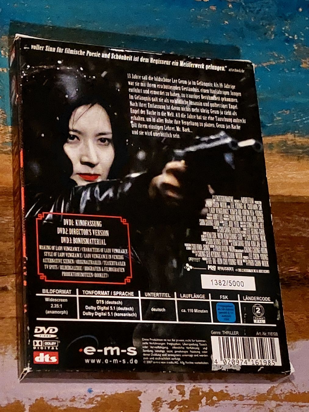 Tutti i DVDs: Lady Vengeance, DVD Box limitierte Edition, Thriller – Usato da Winterthur venduto da Belzarek 1