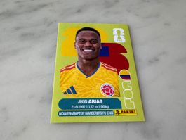 Panini FIFA Fussball WM 2026 Sticker Jhon Arias COL 17