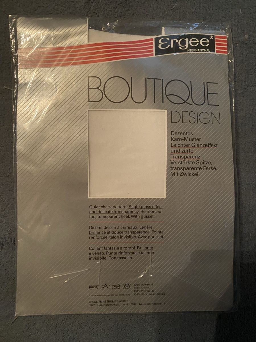 Strümpfe & Strumpfhosen: Strumpfhose – Neu und originalverpackt aus Gretzenbach von Cantate 1