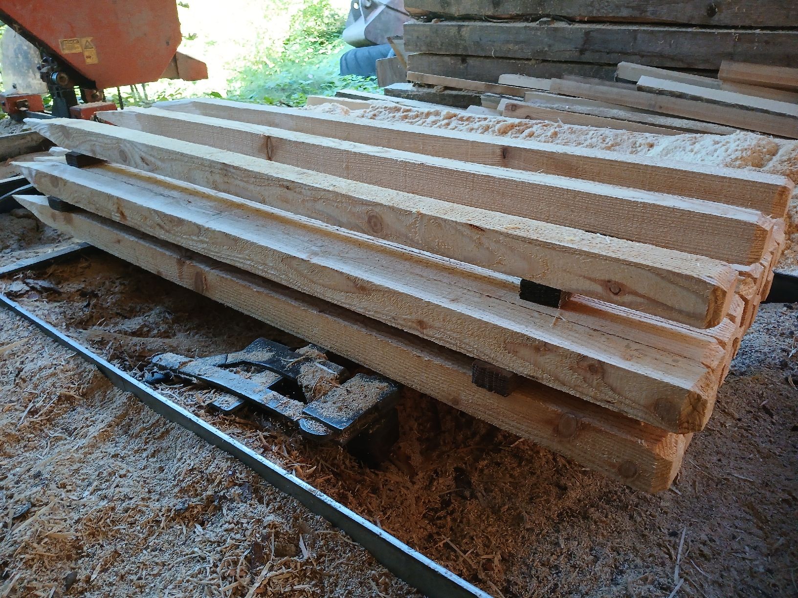 Recinzioni: Lärche Pfähle – Nuovo e nell'imballaggio originale da Willisau venduto da Holz1988 4
