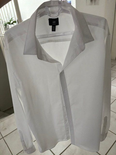H&M Hemden: weisses Herrenhemd in Grösse XXL – Neu (gemäss Beschreibung) aus Würenlingen von Delfinli1 1