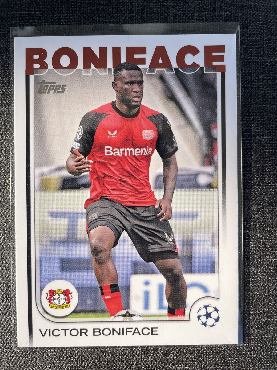 Topps Carte collezionabili: Topps Victor Boniface Bayer Leverkusen – Nuovo (secondo la descrizione) da Burgdorf venduto da Sports_Cards_3400
