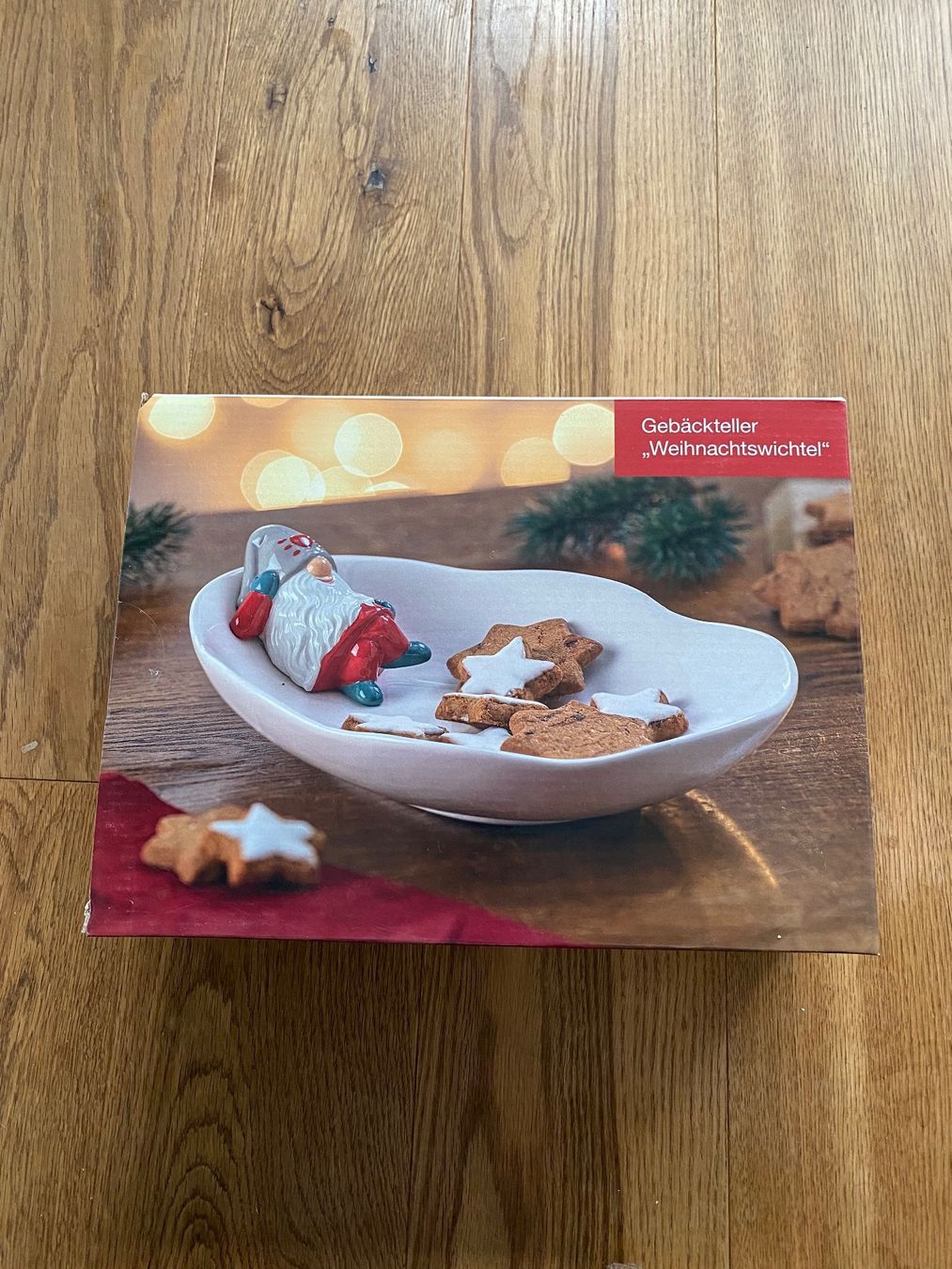 Tutte le decorazioni: Gebäckteller Weihnachtswichtel – Nuovo e nell'imballaggio originale da Sarmenstorf venduto da SamiraB.
