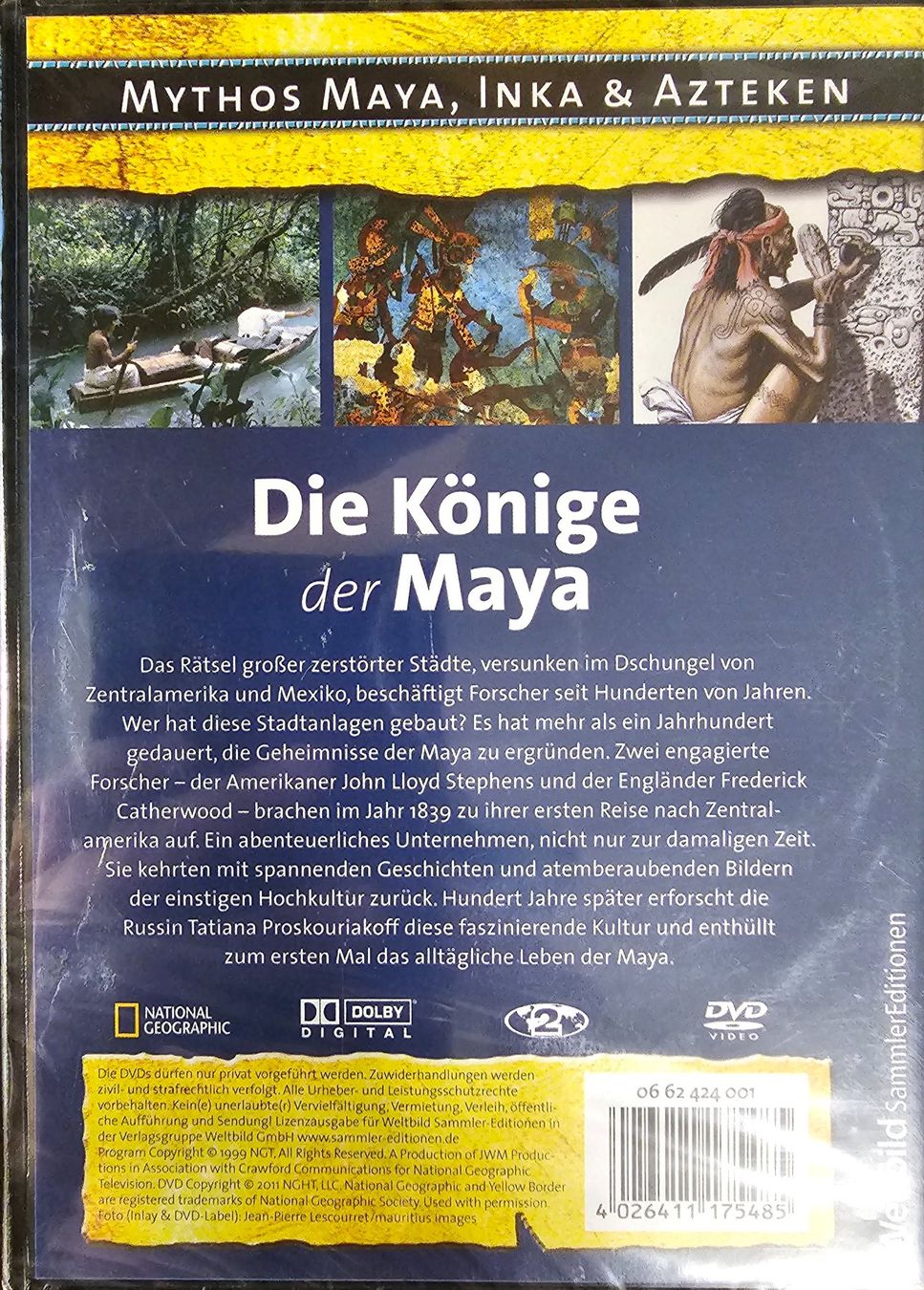Tutti i DVDs: Die Könige der Maya – Nuovo e nell'imballaggio originale da Wahlen b. Laufen venduto da Cg10 1