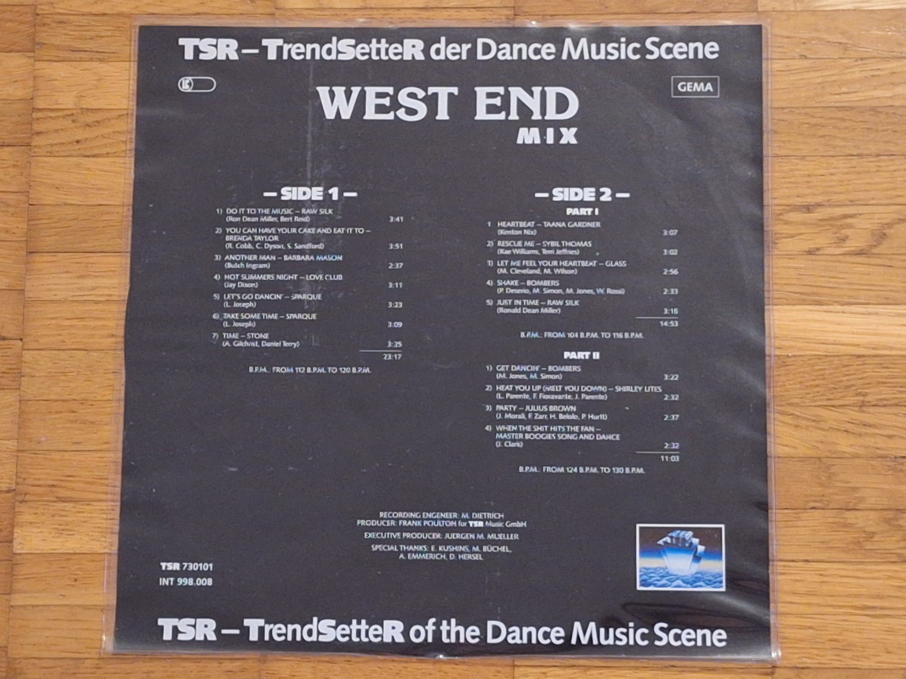 Schallplatten: West End Mix - LP Picture Disc DE 1985 – Neu (gemäss Beschreibung) aus Oberentfelden von Musicud 3