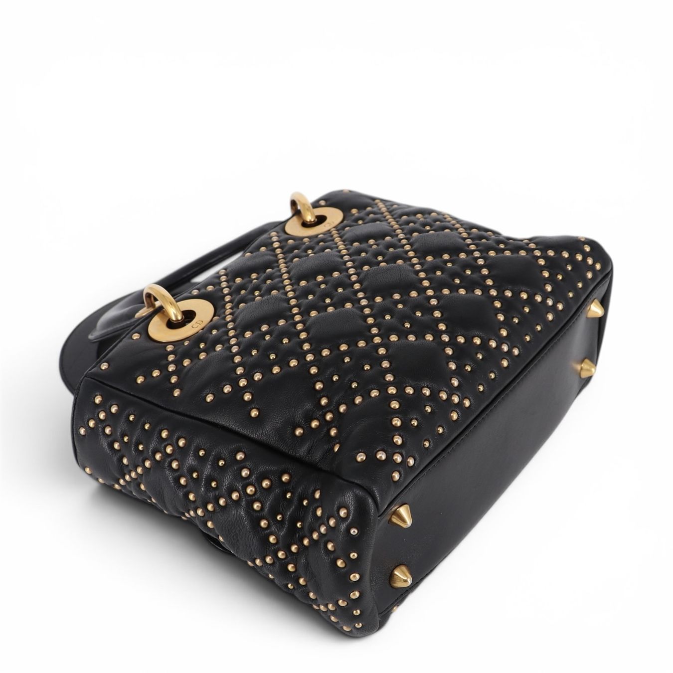 Dior Taschen für Damen: Dior Lady Dior Small Stud schwarz GHW – Gebraucht aus Binningen von Designerlabels 9