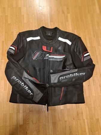 2-teilige Echtlederkombi ProBiker XL wie NEU!