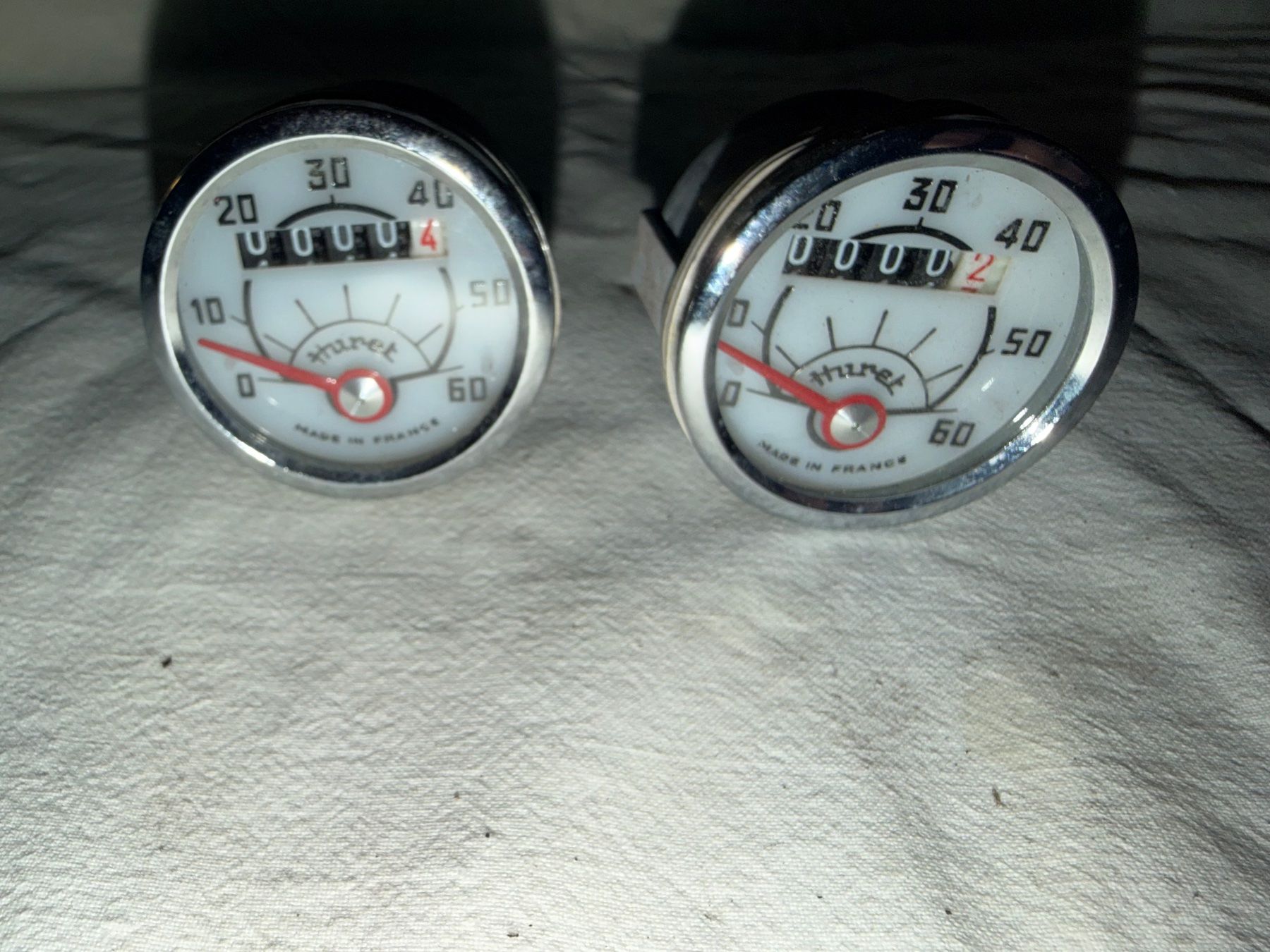 Sonstiges Fahrzeugzubehör: 2 Huret Tachometer  Vintage – Gebraucht aus Luzern von Basa73