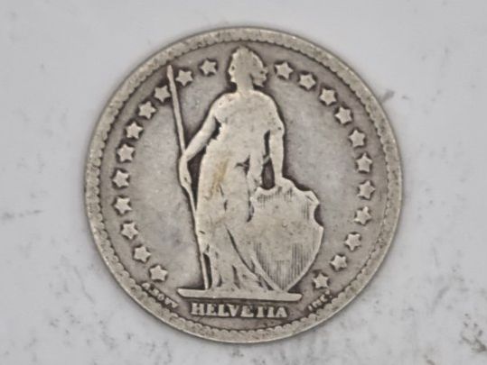 Alle Münzen: 1 FR 1887 – Gebraucht aus Bure von chap981 1