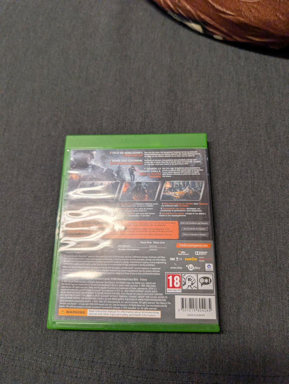 Giochi: Tom Clancy the division Microsoft Xbox one/series x – Usato da Giubiasco venduto da Ticinerd 1