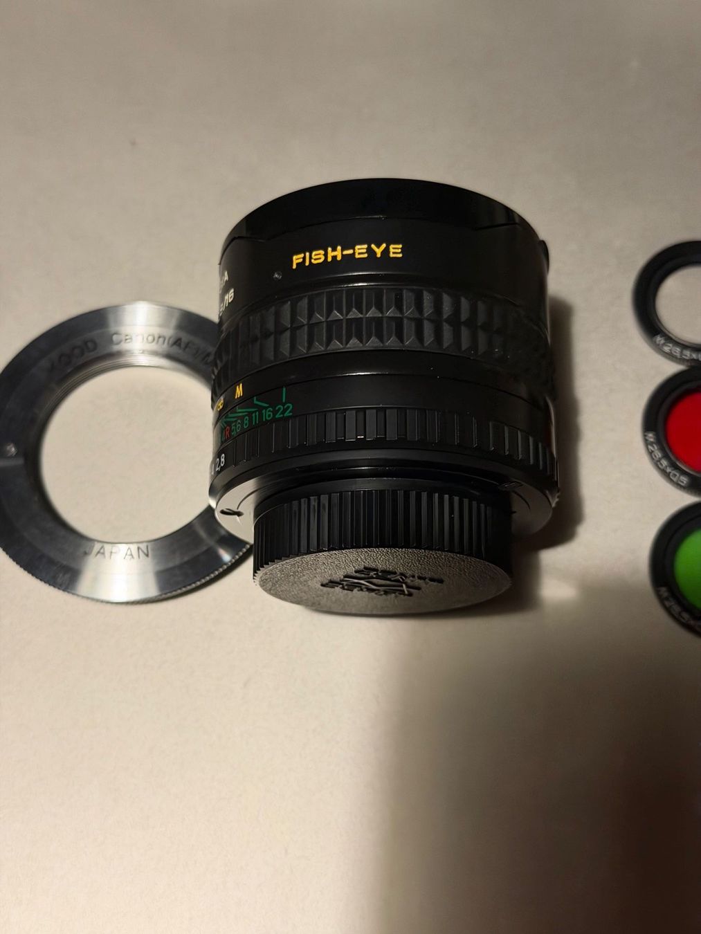 Obiettivi: Zenitar - Fish Eye - Canon mount – Usato da fey venduto da Caductilometre 2