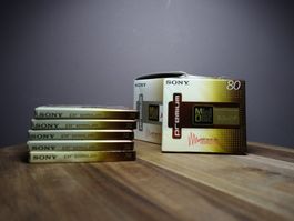6 MiniDisc Sony Premium 74 und 80 Neu