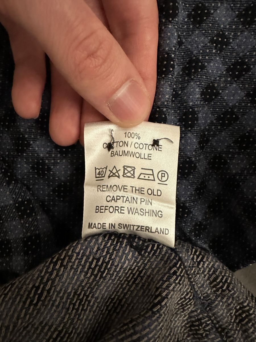 Camicie: Old Captain Flanellhemd – Größe L – Usato da Zürich venduto da jak_89nh 3
