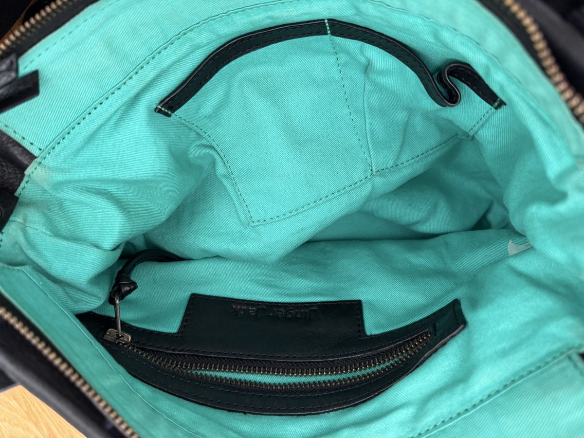 Taschen für Damen: Jinger Jack Ledertasche - Totebag schwarz – Gebraucht aus St.Gallen von Isnisodo 7