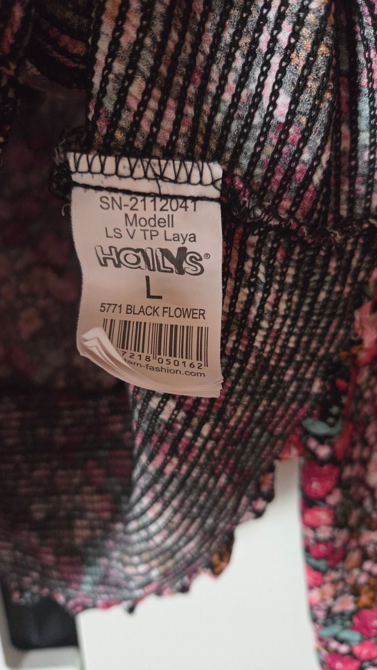 Camicette: Damen Bluse Floral Viskose Grösse L – Usato da Weggis venduto da Leeclipse 5
