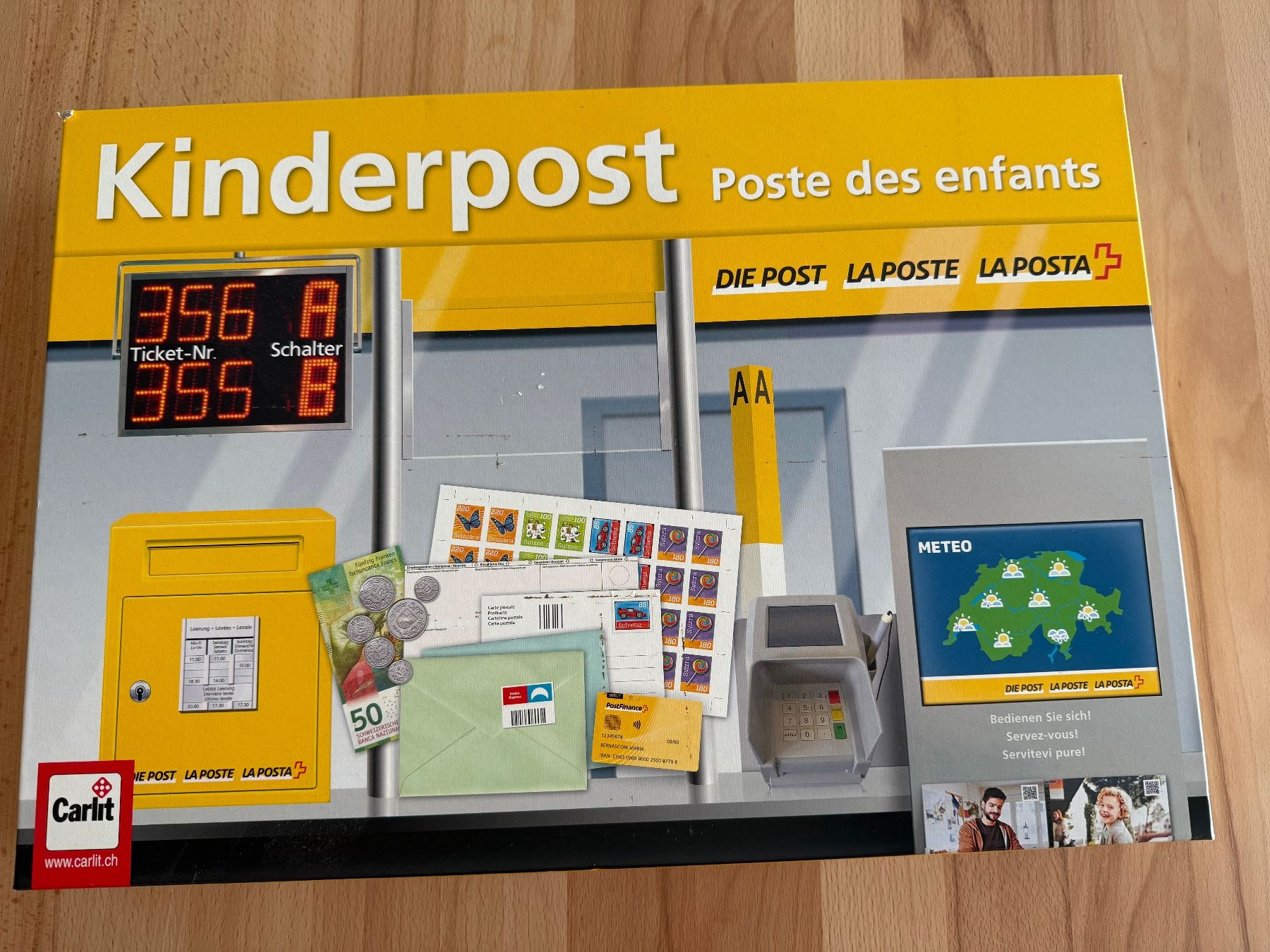 Carlit Jeux: Carfit Kinderpost Spiel Poste neuwertig – Neuf (Voir description) à Stäfa par nale068