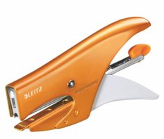 neue Leitz WOW Heftzange in orange