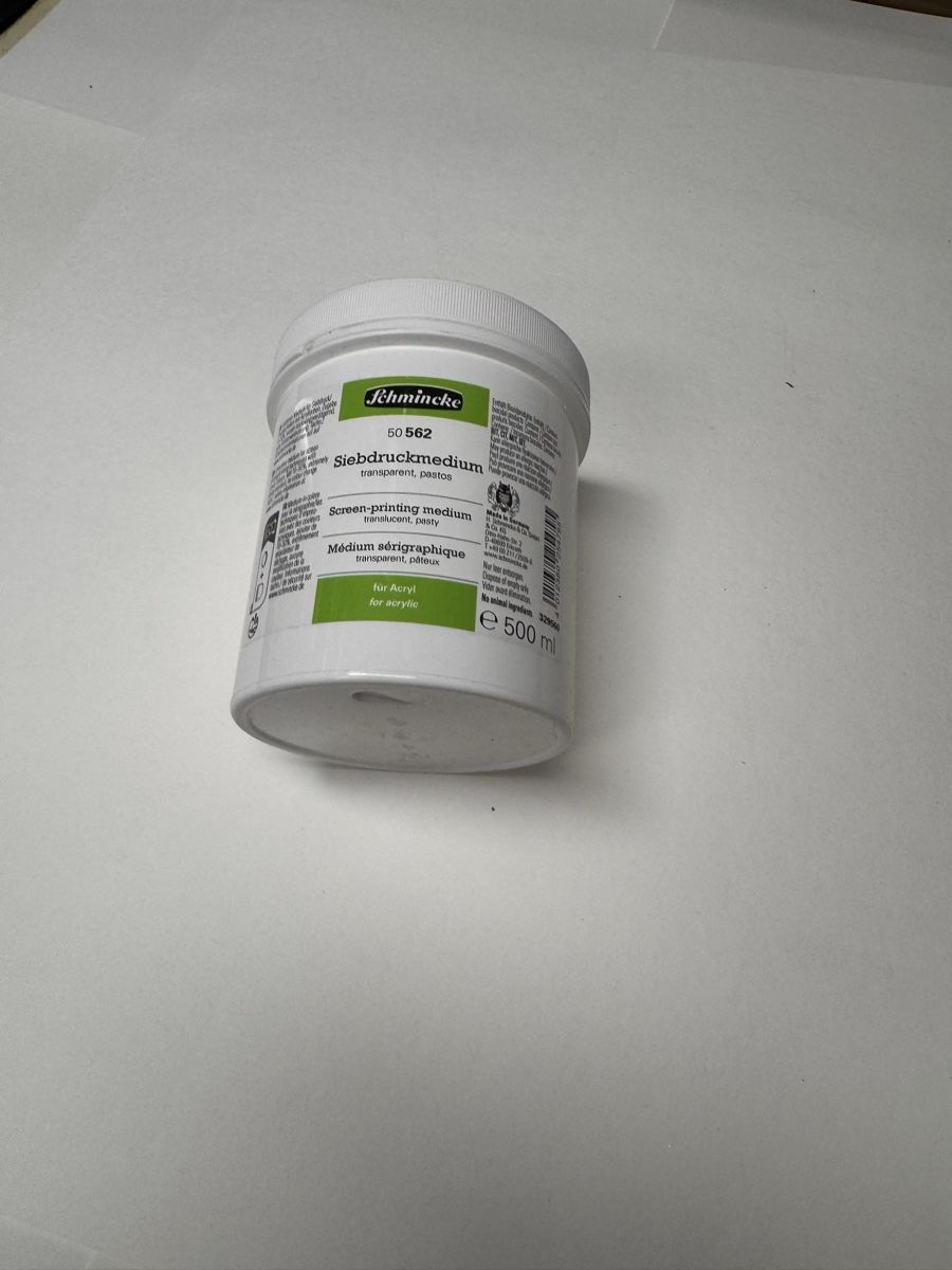 Colori: Schmincke Siebdruckmedium 500 ml neu – Nuovo e nell'imballaggio originale da Steinhausen venduto da Schuwies