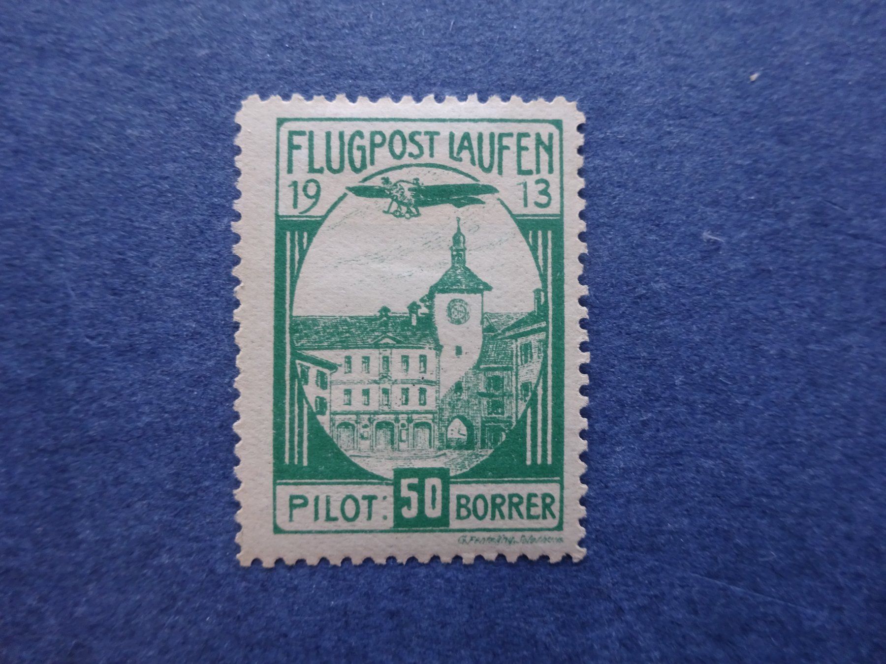 Alle Briefmarken: 1913 Vorläufer VII Laufen – Gebraucht aus Appenzell-Steinegg von adi1975 2